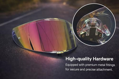 AGV K6 and K6S Visor (Aurora Pink) - color: Aurora Pink
