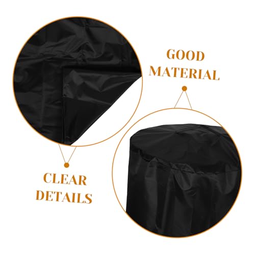 HANABASS Disc Golf Basket Cover Durable Oxford Shield with Drawstring for Outdoor and Indoor Protection Against Rain and Sun Damage