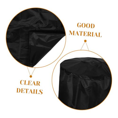 HANABASS Disc Golf Basket Cover Durable Oxford Shield with Drawstring for Outdoor and Indoor Protection Against Rain and Sun Damage