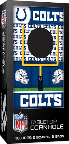 MasterPieces Officially Licensed NFL Tabletop Cornhole for Adults - style: Indianapolis Colts