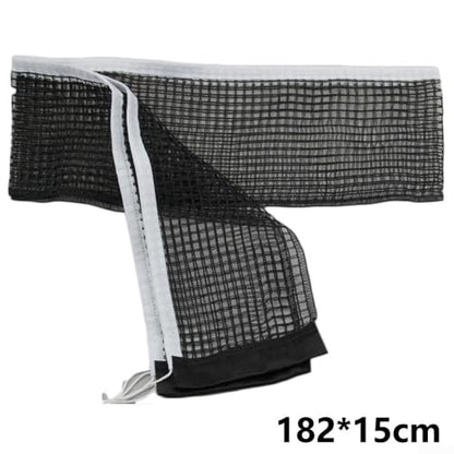 Table Tennis Net Replacement Cotton for ping Pong Mesh Grid Netting Indoor Game Replacement Equipment Fitting Standard Posts Clamps for Leisure Match Competition Table Games