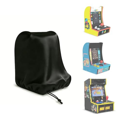 Mini Arcade Machine Cover for Arcade1up Tabletop Arcade Games, Waterproof Small Game Machine Cover for Pacman Table Top, Heavy Duty Dustproof Protection, 10"x 12" x 14" - size: 10"L x 12"D x 14"H