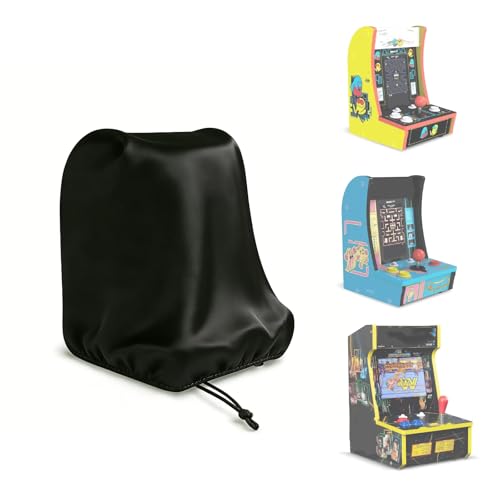 Mini Arcade Machine Cover for Arcade1up Tabletop Arcade Games, Waterproof Small Game Machine Cover for Pacman Table Top, Heavy Duty Dustproof Protection, 10"x 12" x 14" - size: 10"L x 12"D x 14"H