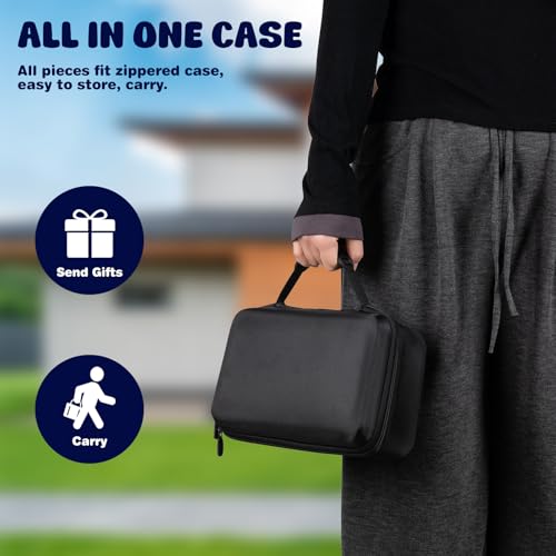 Rummy Cube Game Set, 106 Rummy Tiles with 4 Wooden Racks/Trays, Portable Carrying Case, Classic Family Board Game for Travel and Fun Gatherings - style: 4 players with 106 tiles