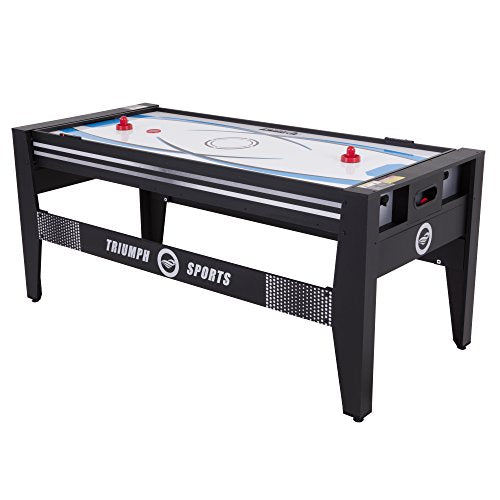 Triumph USA 4-in-1 Swivel Table, 72", Black