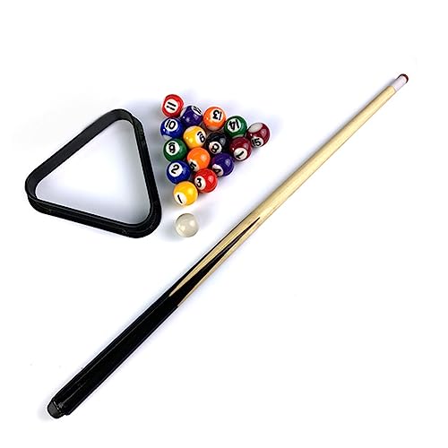 GALPADA Wooden Pool Cue Stick for Boy Girl Billiard Cue Tube for Young Players for Learning Billiards and Pool Games and Lightweight Design