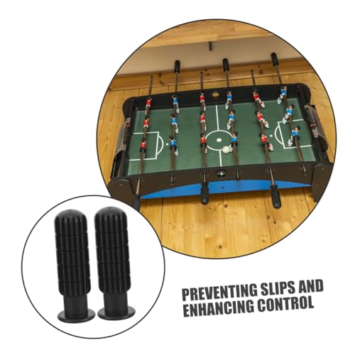 YARNOW 5pcs Convenient Foosball Replacement Players Plastic Handles Nonslip Grip Ergonomic Design for Desktop Football Table