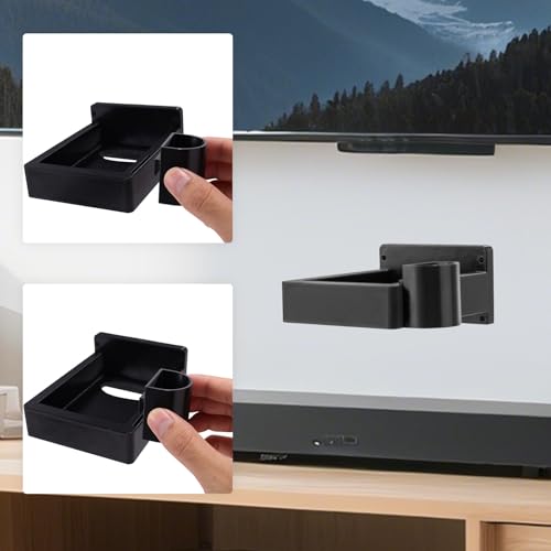 Wall Mount Shelf for Nex Playground Console & Remote, Easy Install Gaming Organizer Secure TV Mount Stand for Kids & Families