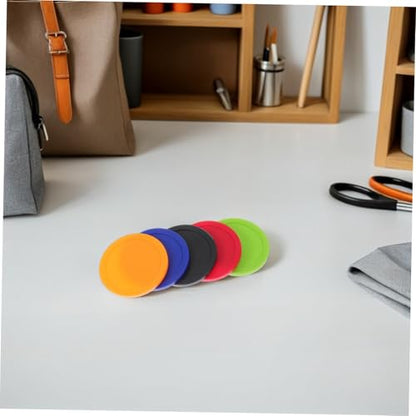 Abaodam 10pcs Air Hockey Pucks Plastic Accessories for Game Tables High Impact Durability for Smooth Gameplay Home Bars and Game Rooms