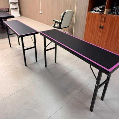 Indoor OutdoorTable Tennis Table, Ping Pong Table with Consistent Bounce, All-Weather Indoor Outdoor Foldable Table with Net