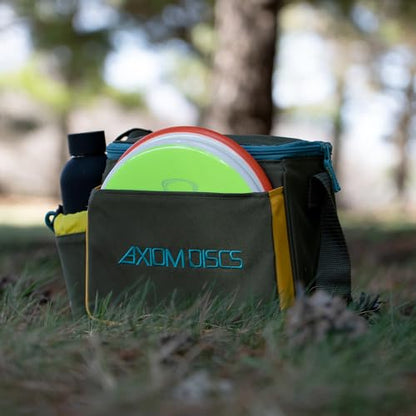 Axiom Discs Cell Disc Golf Starter Bag (Choose Your Favorite Color) - color: Yellow Ochre/Orange