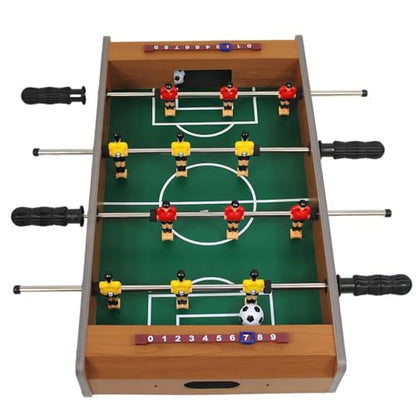 19.4" Mini Foosball Table - Includes Two Balls and a Scorekeeping | Portable Soccer Game for Indoor and Outdoor Fun