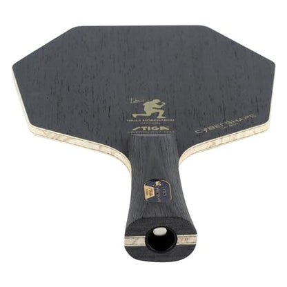 STIGA Cybershape Carbon CWT Truls Edition Table Tennis Blade with Custom Weight Technology I Superior Control & Enhanced Grip for Offensive Play - style: Cybershape Carbon CWT Truls Edition - Pen/Penhold