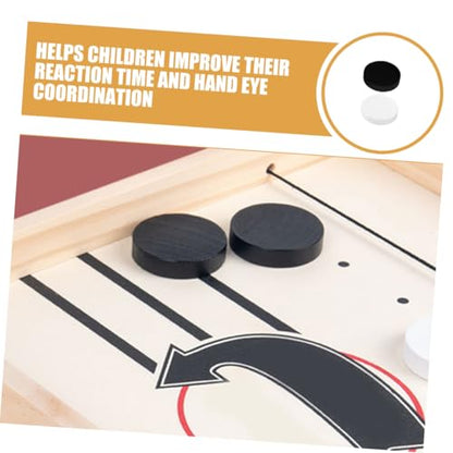 10-Piece Fast Sling Puck Tabletop Hockey Game for Kids and Adults Family Fun Interactive Board Game for Parties and Gatherings Sports Christmas