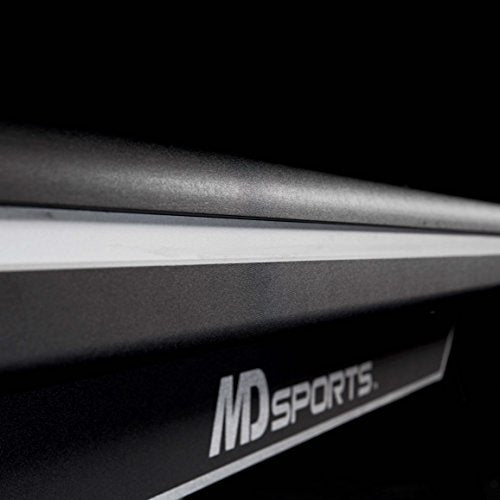 MD Sports 7.5' Titan Pool Table, Drop Pocket Billiard Table, Durable Steel Legs with Pool Ball and Cue Stick Set, Perfect for Family Game Rooms - style: 7.5 Ft. Titan