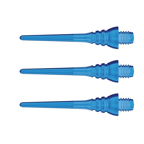 Winmau Darts Triton Soft Tip Points - Points for Electronic Dart Board - Available in White, Black, Red, Orange, Yellow & Blue - color: Blue