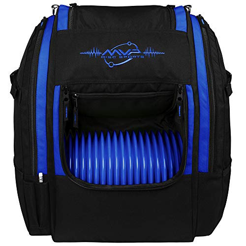 MVP Disc Sports Voyager Lite Backpack Disc Golf Bag (Choose Your Favorite Color) - color: Navy