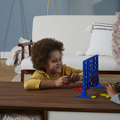 Connect 4 Hasbro Gaming Classic Grid, 4 in a Row Game, Strategy Board Gamesfor Kids, 2 Playersfor Family and Kids, Easter Gifts forBoys and Girls, Ages 6+, ONE Size (Pack of 2) - size: ONE SIZE (Pack of 2)