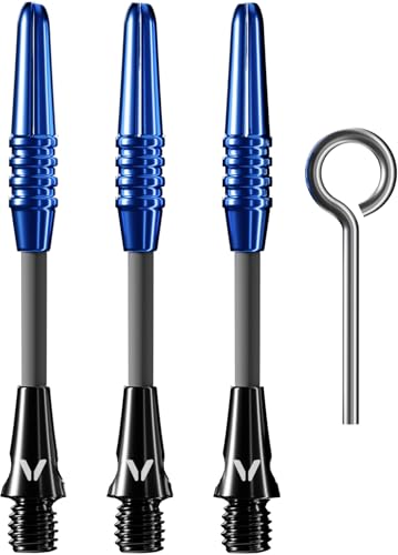 Viper Carbon Fiber High Performance Ultra-Light Dart Shafts, Set of 3 - color: Blue, size: InBetween