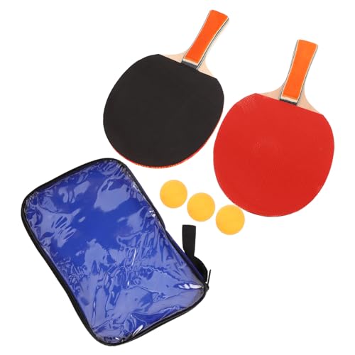 Professional Table Tennis Paddle Set with Balls and Storage Case Indoor Outdoor Pingpong Training Kit Accurate Powerful Shots Versatile Equipment for Practice