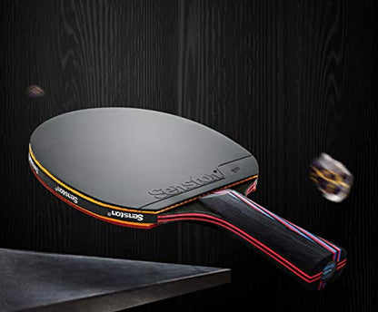 Senston Professional Table Tennis Paddles Advance Intermediate Ping Pong Paddles Set of 2, Table Tennis Racket with Carry Case… - color: Y6