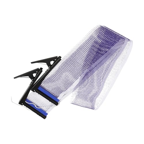 KOMBIUDA Standard Table Tennis Net Rack Pong Serving Practice Net Replacement for Outdoor Indoor