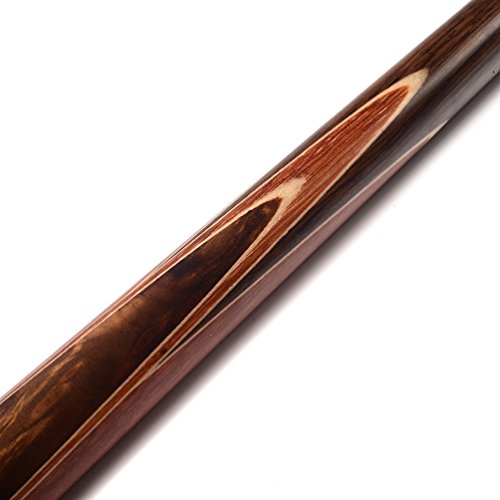 CUESOUL 3/4 Jointed Snooker Cue 57 inch Handcraft with Extension/Joint Protector Packed in Leatherette Cue Bag - color: 303 with Cue Bag