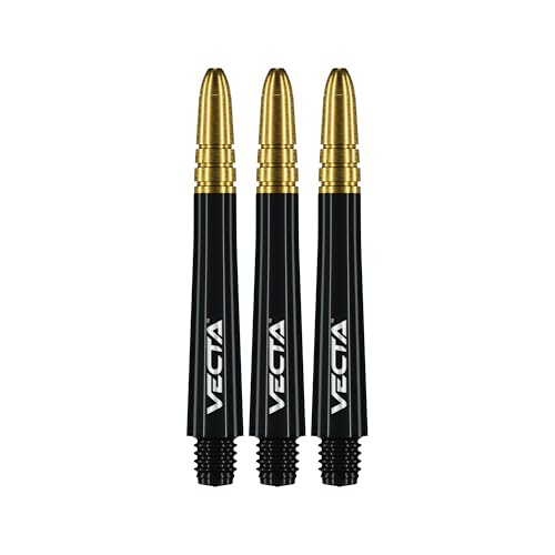 Winmau - Dart Stems Collection - Dart Shafts Multipack 5 Sets Per Pack (15 in Total) - Professional Darts Accessories and Sizes - Suitable for Steel Tip and Soft tip - style: Vecta