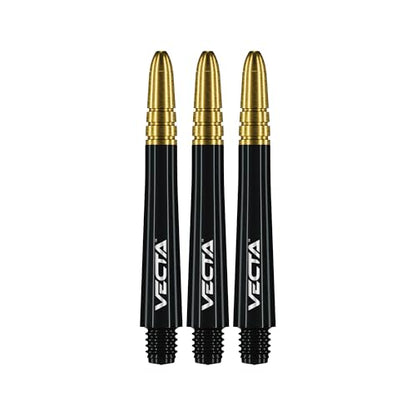 Winmau - Dart Stems Collection - Dart Shafts Multipack 5 Sets Per Pack (15 in Total) - Professional Darts Accessories and Sizes - Suitable for Steel Tip and Soft tip - style: Vecta