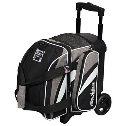 KR Strikeforce Cruiser Single Bowling Ball, Shoe and Accessory Roller Bowling Bag - color: Stone