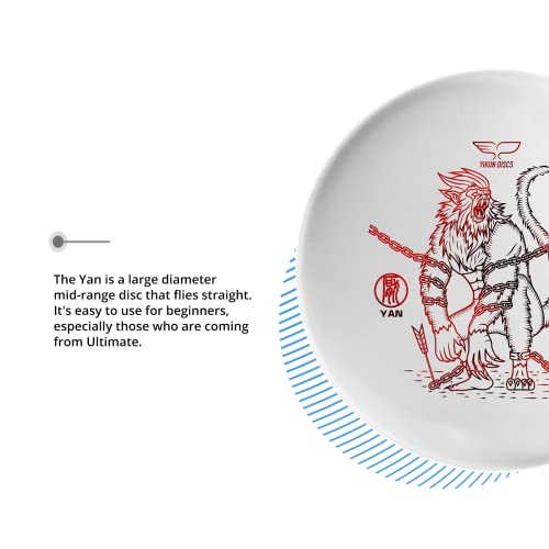 Yikun Disc Golf Midrange | PDGA Approved | Stable Discs | 165-170g | Versatile Midrange Perfect for Outdoor Games & Competition
