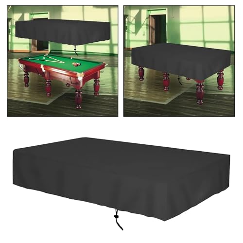 1pc Billiard Pool Table Cover Tennis Rainproof Water Resistant(228cmx132cmx20cm) - size: 228cmx132cmx20cm