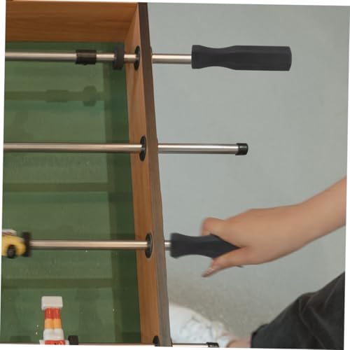 BESPORTBLE 4pcs Ergonomic Table Football Handles Sturdy Foosball Grips Replacement Parts for Professional Table Soccer Machines Comfortable Anti-Slip Design