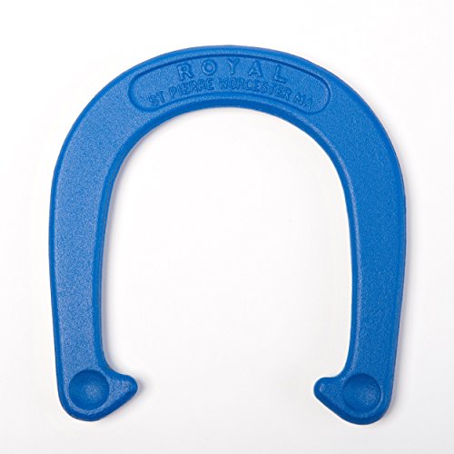 St. Pierre Royal Classic Horseshoes Set with 4 Horseshoes, 2 Steel Stakes, and Rule Book