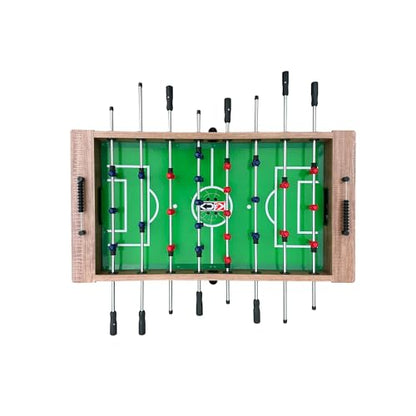 KICK Brigade 55" Foosball Table – Professional Full-Size Indoor Game Table - color: Brown