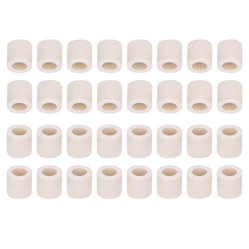 40Pcs Fiber Billiards Stick Pool Cue Ferrules Tubes Replacement Parts Repair Accessories Leisure Sports Game Room Cue Ferrule Pool Replacement Kit Stick Ferrules Kamui - size: 13MM 0.5 inch