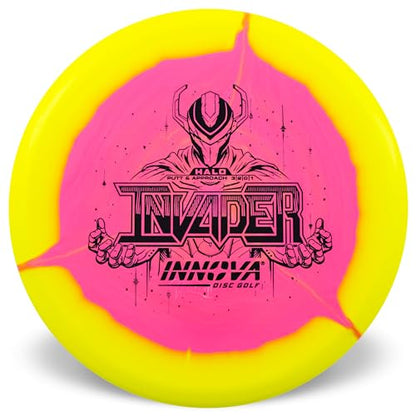 Innova Halo Star Invader Disc Golf Putter – Straight Flying Disc Golf Putter (Colors Will Vary) - size: 165-169g
