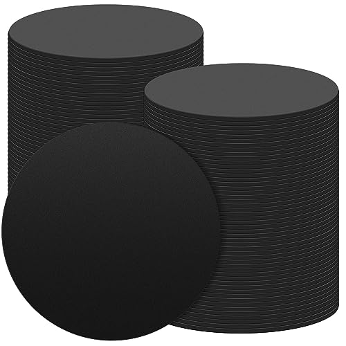 Frienda 100 Pcs Pool Table Leveling Kit, 3 Inch Rubber Shims, 0.06 Thick Furniture Leveler Pads for Billiard, Chairs, Desks, Black
