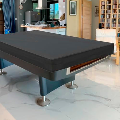Pool Table Cover Waterproof Billiard Table Cover 7FT /8FT Tearproof Pool Table Protector Heavy-Duty 210D Oxford Cloth Snooker Table Dust Cover Machine Billiard Table Protector for Pool Table