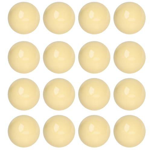 GSE Games & Sports Expert 2-1/4" Regulation Size Magnetic Pool Cue Ball. Standard Billiard Coin-Operated Cue Ball for Coin Operated Billiard Pool Tables (1-Pack/16-Pack) - style: Box of 16 Magnetic Cue Ball