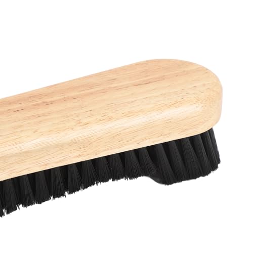 Keenso Pool Table Brush, Soft and Fine Dust Remover Pool Table Brush 12in Poplar Wood Nylon for Cleaning