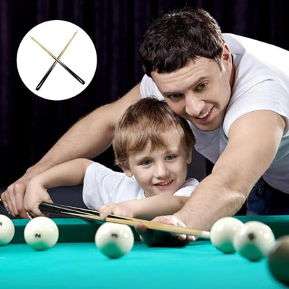 Kids Pool Stick - 20 Inch Short Children Billiard Cues, Wear Resistant Pool Cue Shaft | Hand Polished Wooden Billiard Cue, Billiards Cue Stick, Pool Table Sticks Suitable for Kids Boys Girls