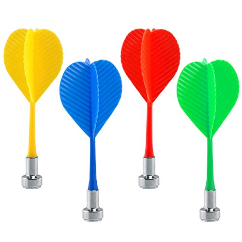 Magnetic Darts, Replacement Plastic Dart Game Safety Darts - color: 4 Colors