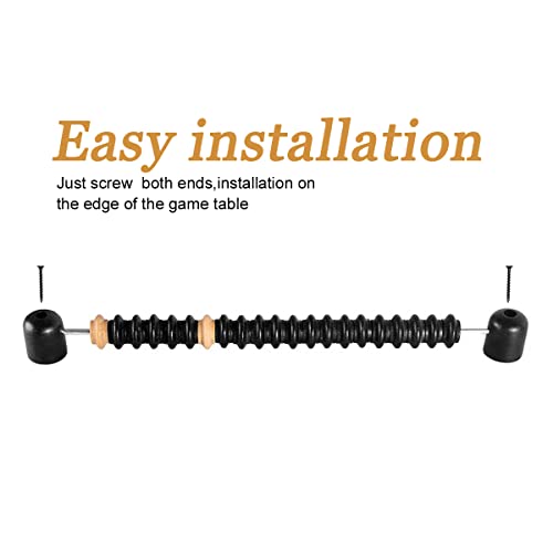 Shuffleboard Score Keeper,Classic Wooden Bead Score System