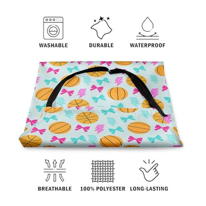Manfei Volleyball Kids Kitchen Apron - color: Orange