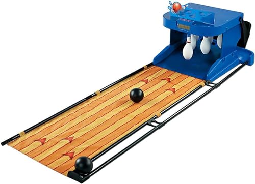 Electronic Bowling Alley Game, Foldable Indoor Family Game Bowling Game, with LED Electronic Scoreboard and Automatic Reset Function, for Children and Adults Interactive Game,3.5m - size: 3.5m