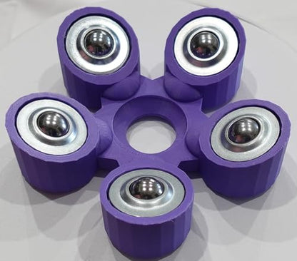 Bowling Ball Spinner - color: Purple