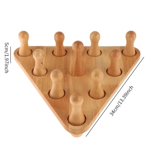 10x Shuffleboard Bowling Pins Indoor Bowling Game for Sports Tabletop Family