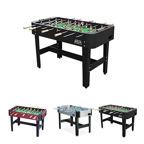 KICK Conquest 48" Foosball Table – Compact Indoor Game Table - color: Black