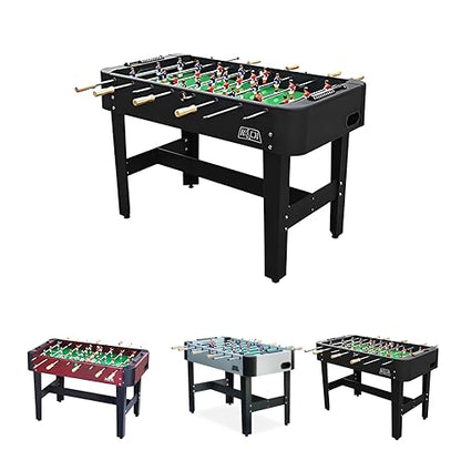 KICK Conquest 48" Foosball Table – Compact Indoor Game Table - color: Black